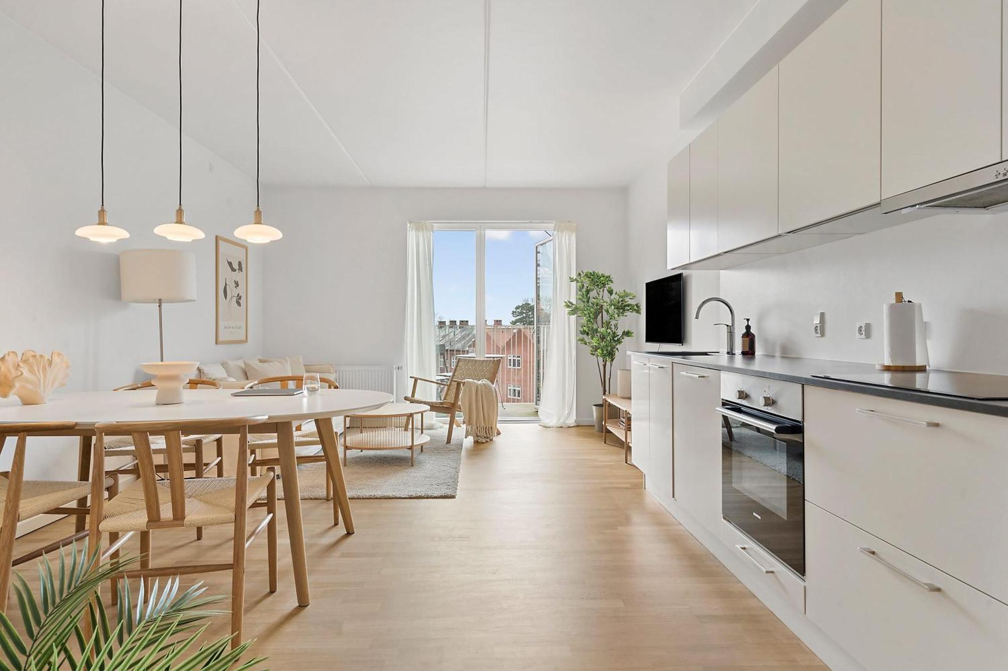 A Stylish Getaway In Modern Surroundings Apartment ออร์ฮูช ภายนอก รูปภาพ